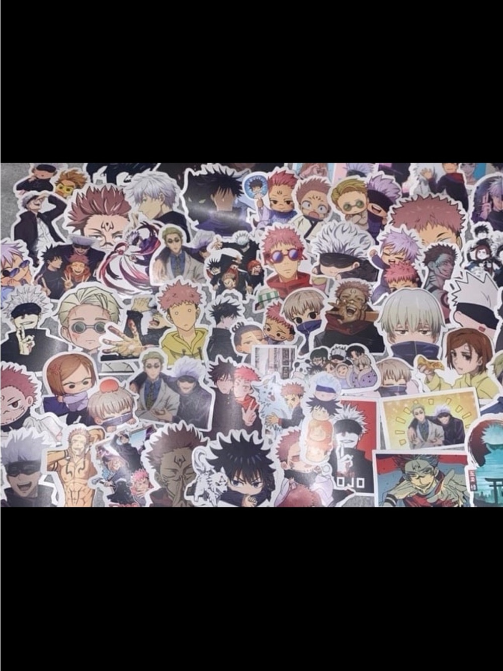 Jujutsu Kaisen Stickers, pack of 50